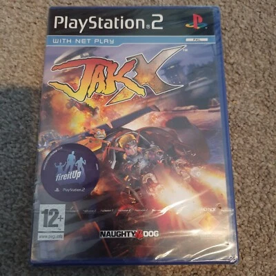 JAK X PS2 Game Sony PLAYSTATION 2 BRAND NEW SEALED PAL Naughty Dog Racing RARE - Image 1 of 4