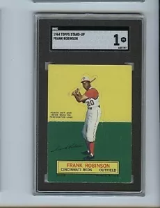 1964 Topps Stand Up Frank Robinson Cincinnati Reds 💥💥🎆 SGC Classificato 1-Raro - Foto 1 di 2