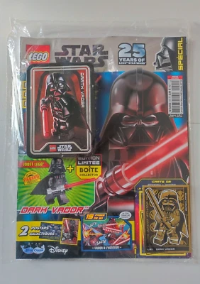 LEGO - Magazine STAR WARS 25ANS avec figurine DARK VADOR - Photo 1/3