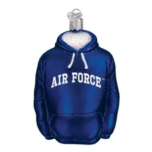 Air Force Falcons Glas Weihnachtsschmuck - Hoodie - Bild 1 von 1