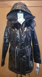 Negro NUEVO CON ETIQUETAS SAM. Chaqueta aislante New York talla pequeña resistente al viento y al agua - Imagen 1 de 11