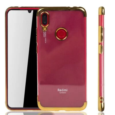 Xiaomi Redmi Note 7 Custodia Case Per Smartphone Cover Protezione Bumper Oro - Immagine 1 di 4