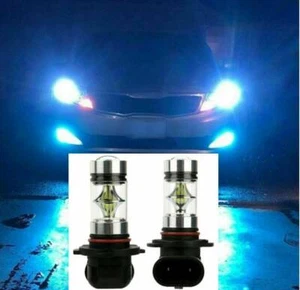 2pcs LED Fog Driving Light Bulbs 9005(HB3)/9006(HB4) 8000K Ice Blue 200W - Picture 1 of 8