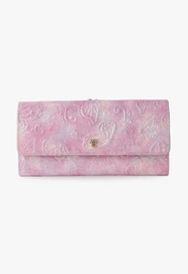ANNA SUI Papillon Clasp Long Wallet 316890 Purple - Picture 1 of 5