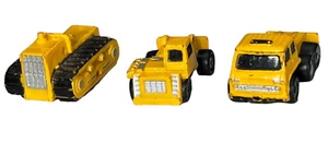 Micro Trucks Lot 3 Funrise Yellow Construction Vehicles Semi Loader Bulldozer - Picture 1 of 15