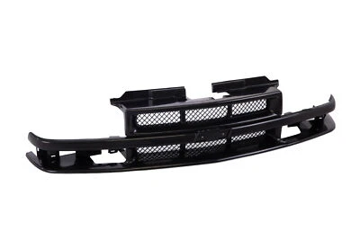 Black Grille With Molding Trim Fits For 98-04 Chevy S10 Blazer Pickup Xtreme Foto 1 de 4