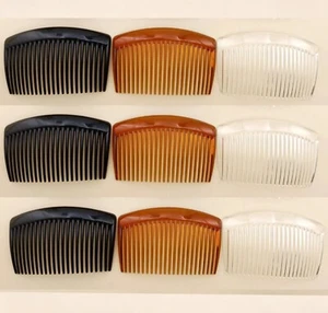 NEW Design 4 and 2 Pack Plain Side Hair Combs Slides Grips Hair Accessories & do - Picture 1 of 8
