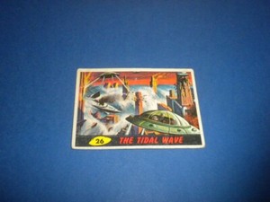 MARS ATTACKS card #26 Bubbles/Topps Inc. 1962 Printed in U.S.A. ORIGINAL