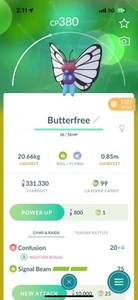 Butterfree Fashion Week Hat Cap Event Costume Pokemon Trade Go Pokémon - Picture 1 of 2