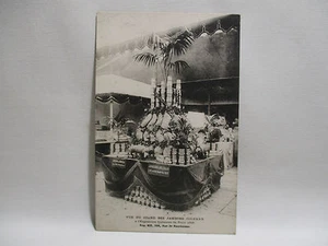 CPA ANCIENNE CARTE POSTALE STAND JAMBONS COLEMAN EXPOSITION CULINAIRE PARIS 1906 - Picture 1 of 2