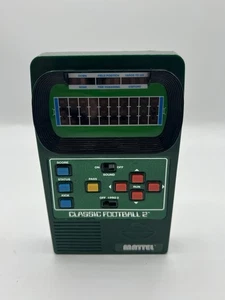 Vintage Mattel Classic Football 2 Handheld Electronic Game Tested Works 2002 - Picture 1 of 2