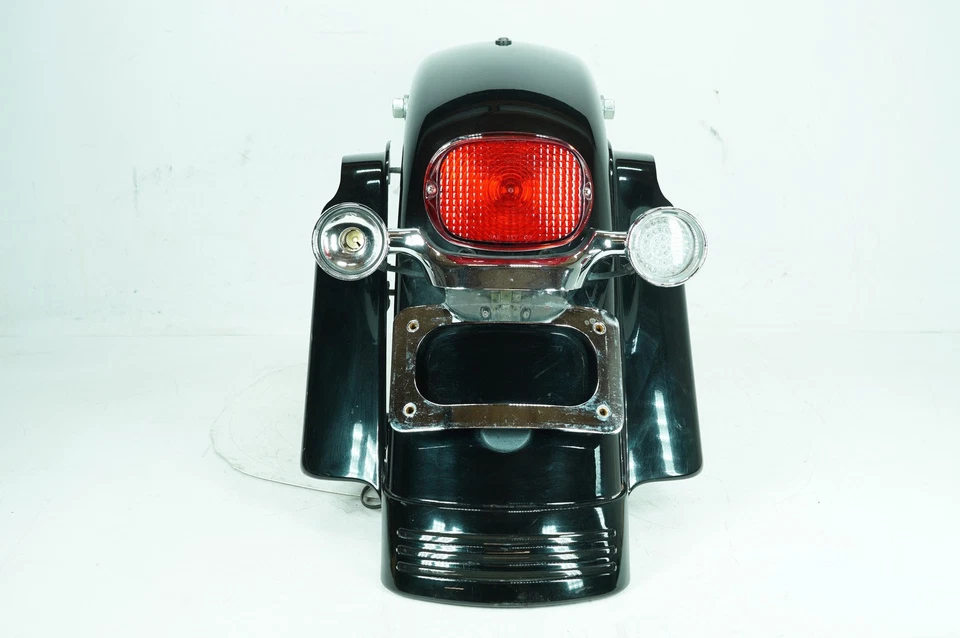 2007 Harley Touring FLHX Street Glide OEM Rear Wheel Fender & Turn Signals Bar - Image 1 of 4