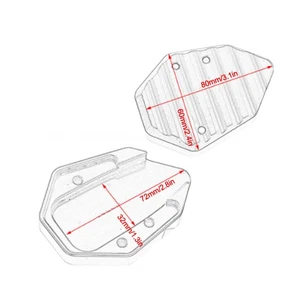 ˘Red Motorcycle Kickstand Side Stand Extension Plate For Forza300 Forza250 MF08 - Picture 1 of 12