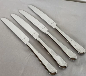 Oneida Icarus Stainless Glossy Dinner Knife Lot of 4 Knives - Picture 1 of 3
