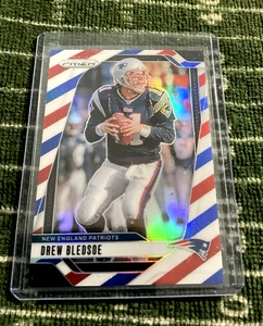 2024 PANINI PRIZM RED/WHITE/BLUE DREW BLEDSOE #200 - Picture 1 of 2