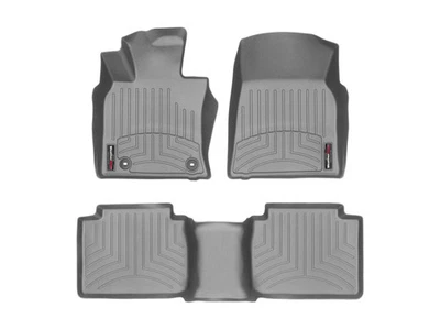 WeatherTech FloorLiner 适用于 2018 - 2019 年丰田凯美瑞 - 第一排和第二排,灰色 — 第 1/4 张图片