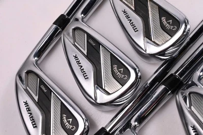 Callaway Mavrik Pro Irons / 5-PW+GW / Stiff Flex KBS Tour Shafts - Image 1 of 4
