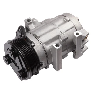 A/C Compressor with Clutch For 2008-2010 Ford F-450 F-550 Super Duty - Picture 1 of 8