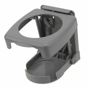 Cup Holder Car Drink Holder 11 X 10 X 3cm 4 X Screw Foldable Folding Grey - Picture 1 of 11