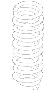 Muelle helicoidal original Ford 5L5Z-5310-EA - Imagen 1 de 4