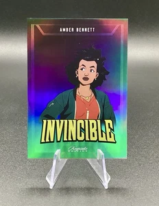 2025 Keepsake Invincible Season 1 AMBER BENNETT Silver #141 SP /500 - Bild 1 von 2