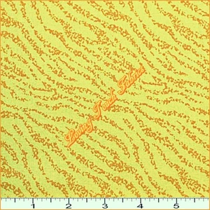 FREE SPIRIT "INSTINCTS" ZEBRA PWDEZEB-CITRUS ANIMAL PRINT FABRIC PRICED @ 1/2 YD - Picture 1 of 1