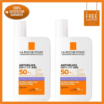 LA ROCHE-POSAY Líquido antimanchas La Roche Posay UVMune 400 SPF50+ 50 ml 1,2 piezas