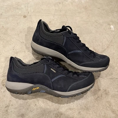 Zapatilla deportiva DANSKO Paisley azul marino para mujer talla 42 cuero impermeable antideslizante Foto 1 de 4