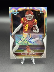 Raleek Brown 2022 Bowman Chrome University Lava Auto /199 #83 - Picture 1 of 2