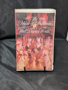 RARE The Magic of Christmas at Walt Disney World VHS Resort Video - Picture 1 of 3