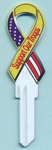 SUPPORT OUR TROOPS KEY BLANKS SC-1 (KC#RK-942) - Picture 1 of 1