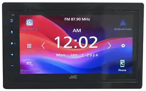 JVC KW-M695BW 6.8" Car Monitor Wired/Wireless Android/Carplay Receiver+iDatalink - Picture 1 of 7