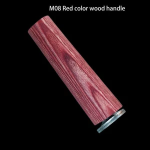 DIY Solid Wood Round Knife Handle, Through Tang, Unfinished, for Crafting - Picture 1 of 29