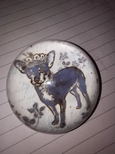 Corgi Dog Paperweight Crown Collectible - Picture 1 of 5