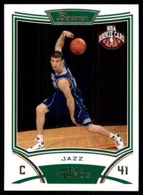Bowman Kosta Koufos RC Utah Jazz #132 2008-09 Foto 1 de 2