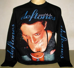 Camiseta Deftones Around The Fur Banda de Metal Manga Larga Talla S M L XL 2XL 3XL Nueva - Imagen 1 de 2