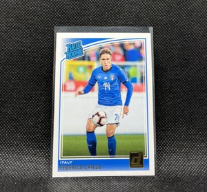 Federico Chiesa Rated Rookie Panini 2018-19 Donruss Soccer #192 Italy Card RC