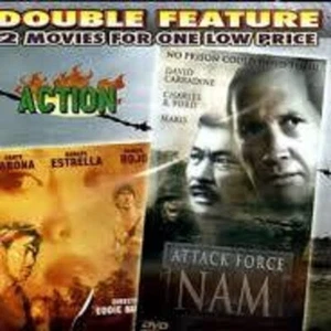 Attack Force Nam/ Commander Lawin (DVD DOUBLE FEATURE ) War MOVIES - Picture 1 of 1
