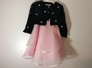 Perfekt gekleidetes zweiteiliges Festzug Kleid Größe 24 Monate komplett gefüttert 74 - Bild 1 von 8
