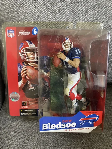2003 McFarlane's Sportspicks Drew Bledsoe Buffalo Bills Action Figure Series 6 Cover