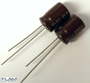 2x Condensateur 6.3 V 820 uF radial électrolytique / 2x Aluminium Capacitor - Imagen 1 de 2