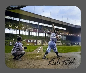 Babe Ruth New York Yankees Facsimile Autographed Mouse Pad Item#2538  - Picture 1 of 1