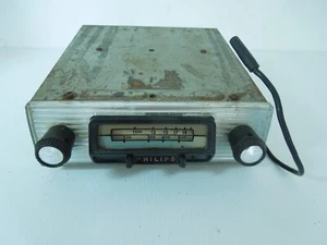 Vintage Classic Car 1950s Philips N3G76V-01 Car Radio for 6 / 12 V Untested - Picture 1 of 7