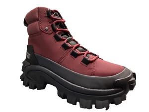 Caterpillar Mens TRESPASS GALOSH WP Waterproof Work Casual Boots Black/Wine