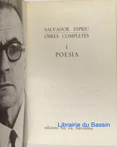 Obres completes, I Poesia Salvador Espriu 1977 - Imagen 1 de 5