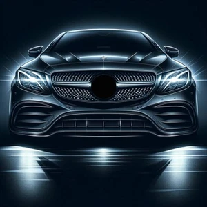 12"X78" ULTRA Black Headlight Taillight Fog Light Tint Film for Mercedes - Picture 1 of 5