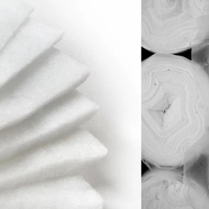 Algodón acolchado 200 g - 160 cm de ancho, volumétrico tela no tejida algodón no tejido - Imagen 1 de 15