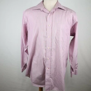 Daniel Cremieux Shirt Mens 17-35 Definitive Richard Classic Button Long Sleeve - Picture 1 of 8