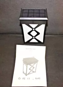 Outdoor Solar Deck Light Path Garden Patio Pathway Stairs Step Fence Lamp~ - Picture 1 of 5