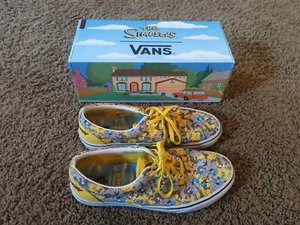 Vans x Simpsons Itchy & Scratchy Skate Shoes Sneakers Size Men's 10 - Picture 1 of 10